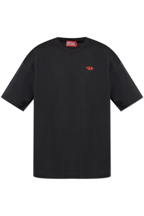 【送料&関税込】Diesel T-boxt-r29 T-shirt T-BOXT-R29 T-shirt with hole detail｜ブラック｜メンズ｜DIESEL